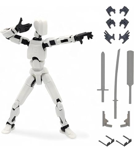 Buy AGGIES Robot Lucky 13 Action Figure 3D Printed Action Figure